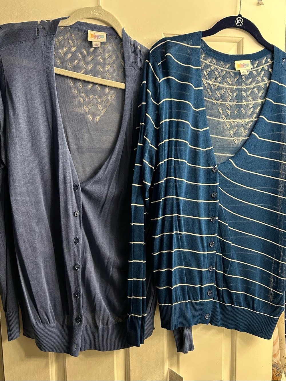 Lularoe Cheryl Women's Lightweight Sweater SET of both size L on both NWT